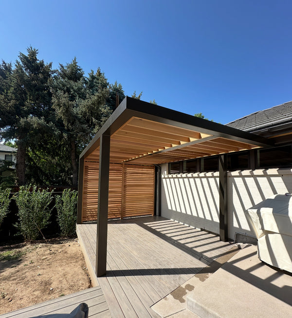 Custom Steel Pergolas and Shade Structures
